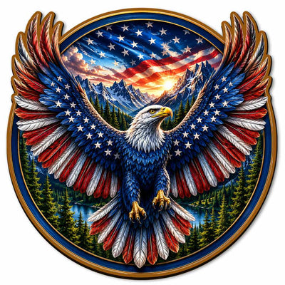Liberty Eagle - Wooden Jigsaw Puzzle