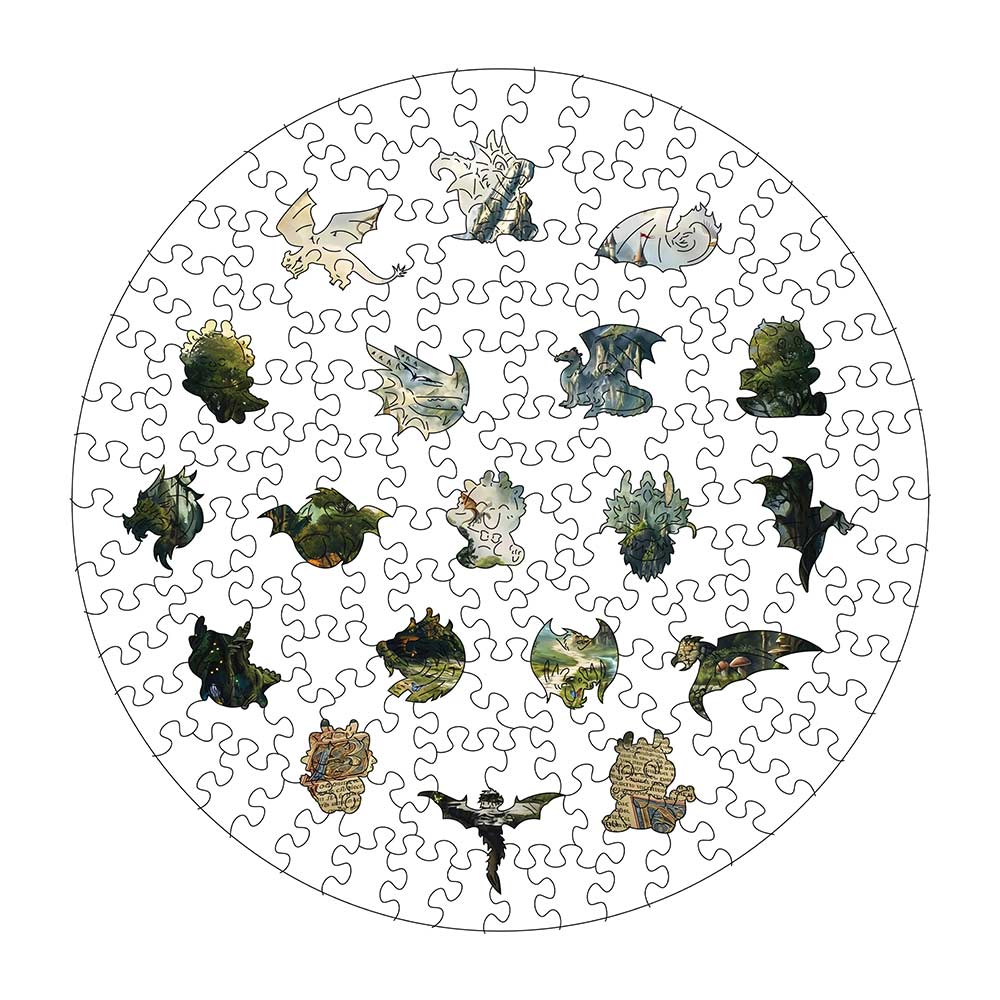 Enchanted Realm - Wooden Jigsaw Puzzle