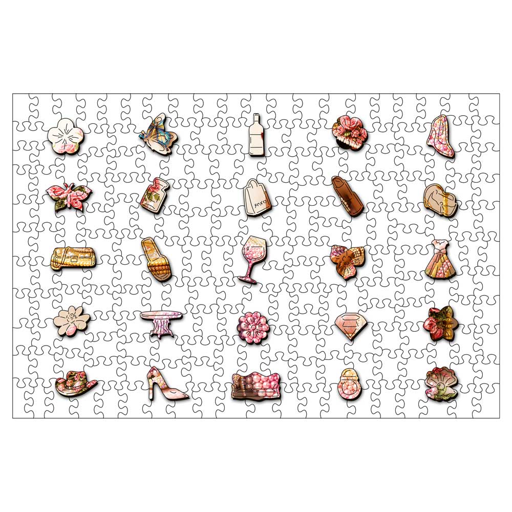 Pearl Grace - Wooden Jigsaw Puzzle