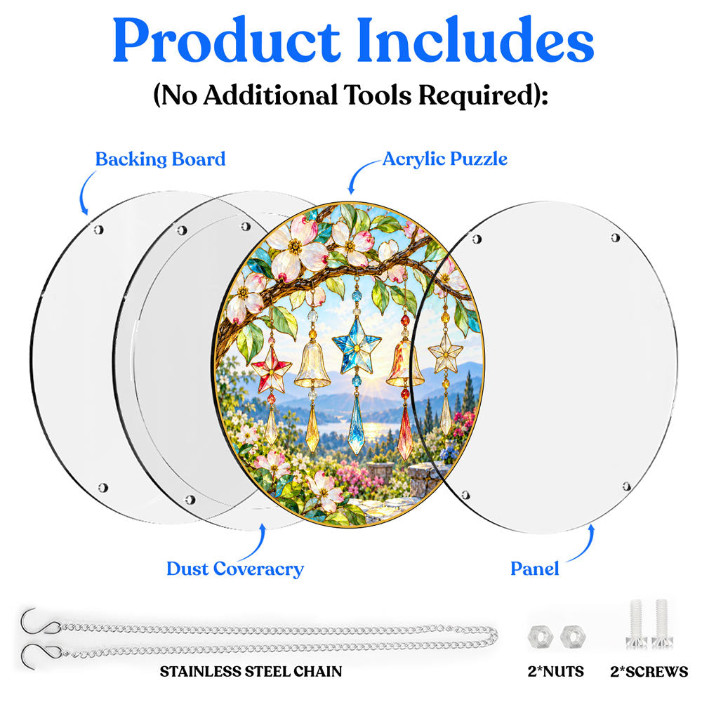 Acrylic Jigsaw Puzzle Suncatcher - Harmony of Service