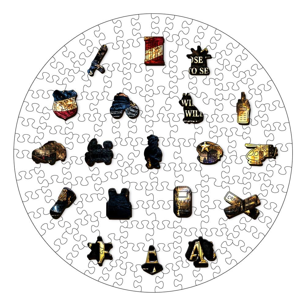 Animal Jigsaw Puzzle > Wooden Jigsaw Puzzle > Jigsaw Puzzle Police Honor - Wooden Jigsaw Puzzle