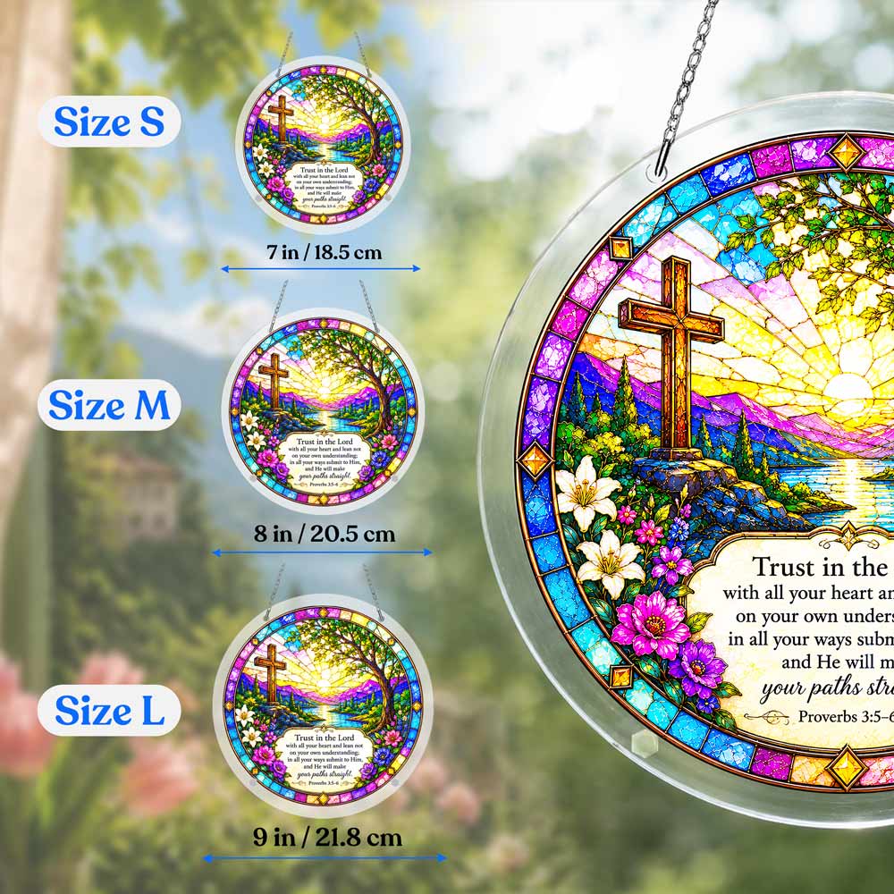 6-pack Acrylic Jigsaw Puzzle Suncatcher - Bible Verse Gift Set – Free Shipping Included
