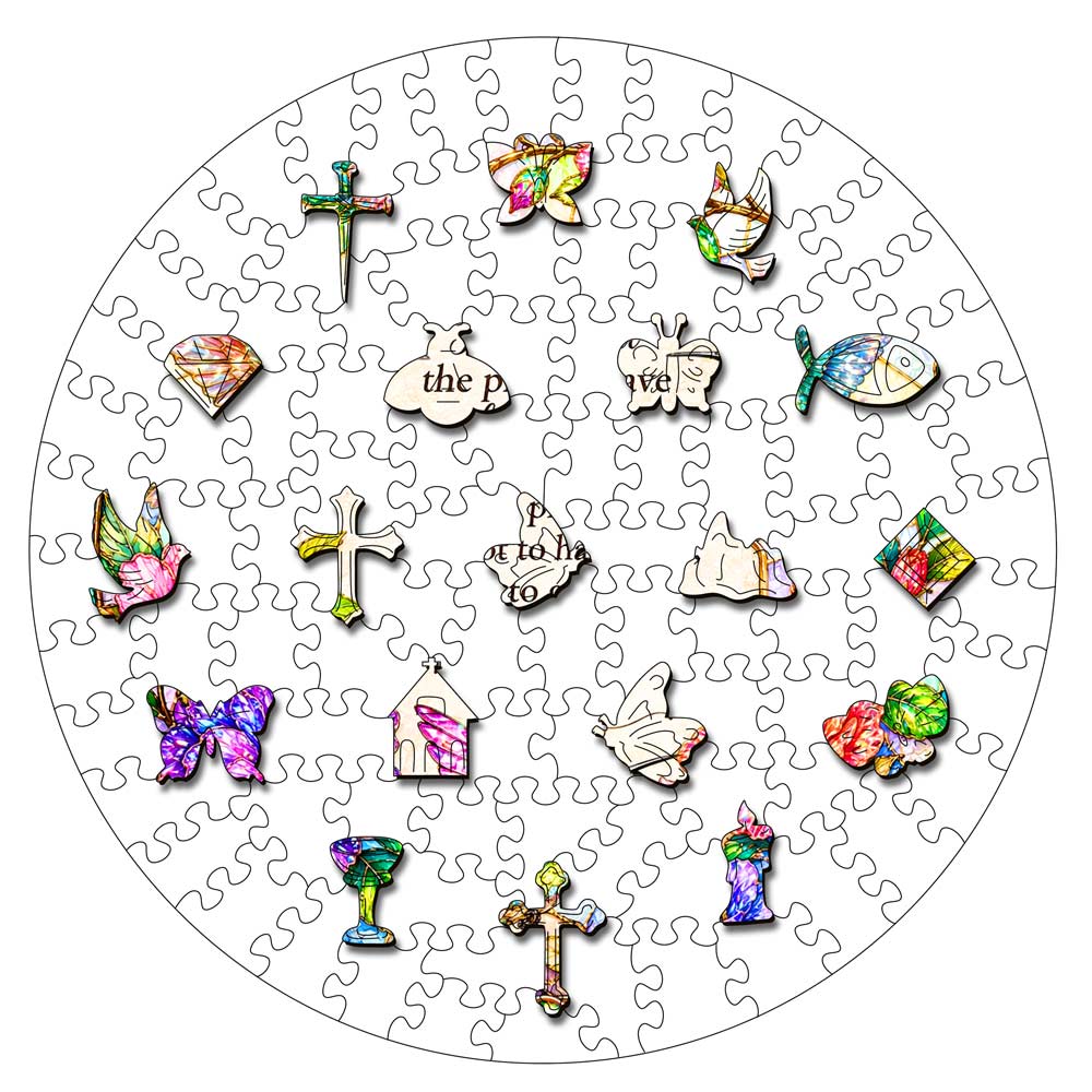 Plans to Give You Hope and a Future - Wooden Jigsaw Puzzle
