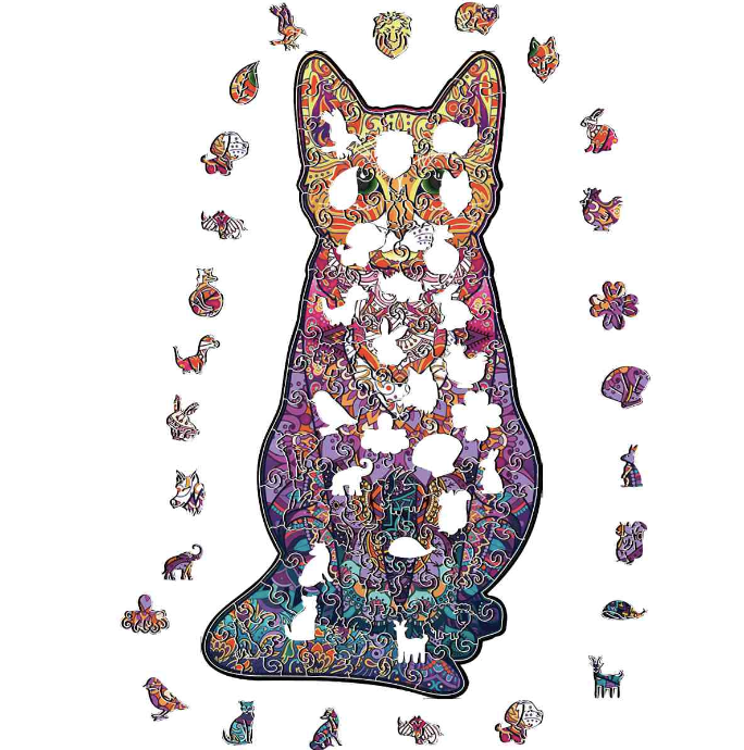 Cat love - Jigsaw Puzzle (Out Of Stock)