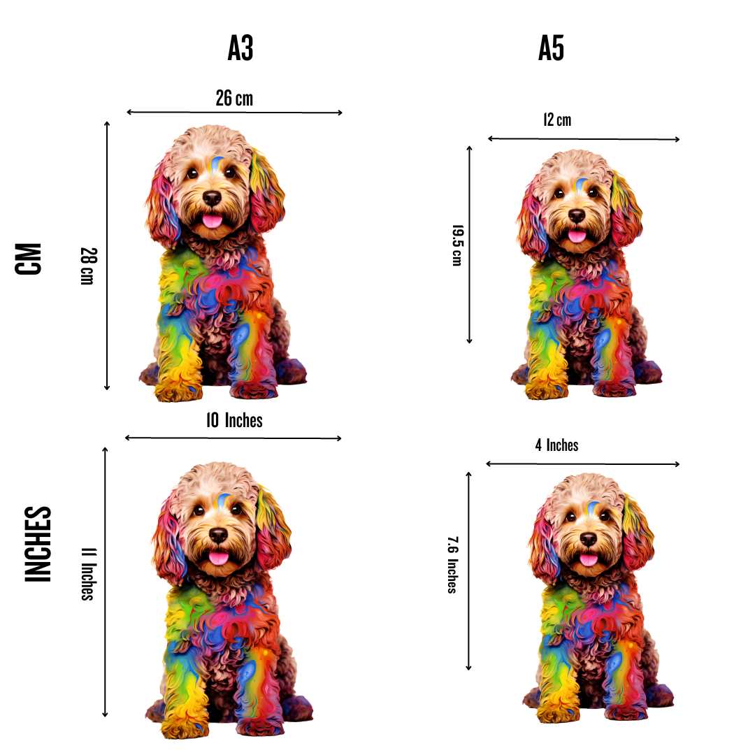 Cockapoo Puzzles Cockapoo Dog - Jigsaw Puzzle