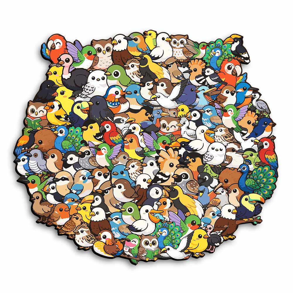 Forest Life - Wooden Jigsaw Puzzle