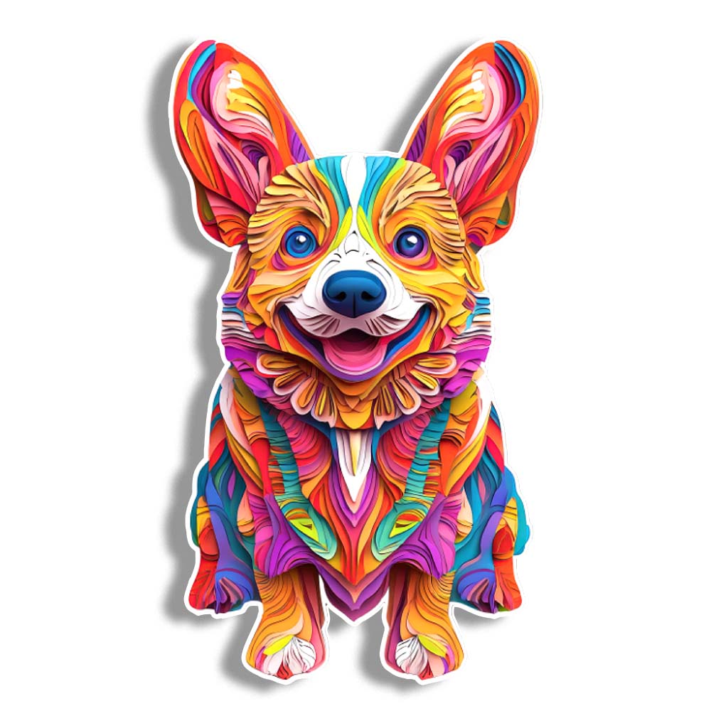 Corgi Dog - Wooden Jigsaw Puzzle