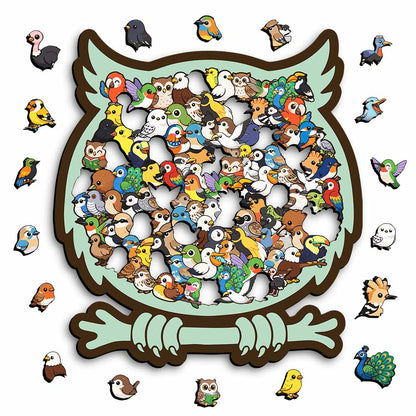 Forest Life - Wooden Jigsaw Puzzle