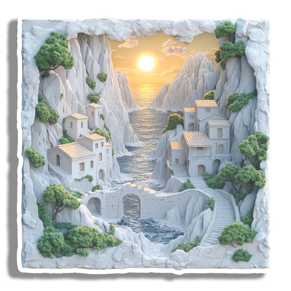 Golden Coast - Wooden Jigsaw Puzzle