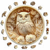 Carved Owl - Wooden Jigsaw Puzzle