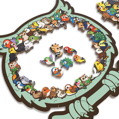 Forest Life - Wooden Jigsaw Puzzle