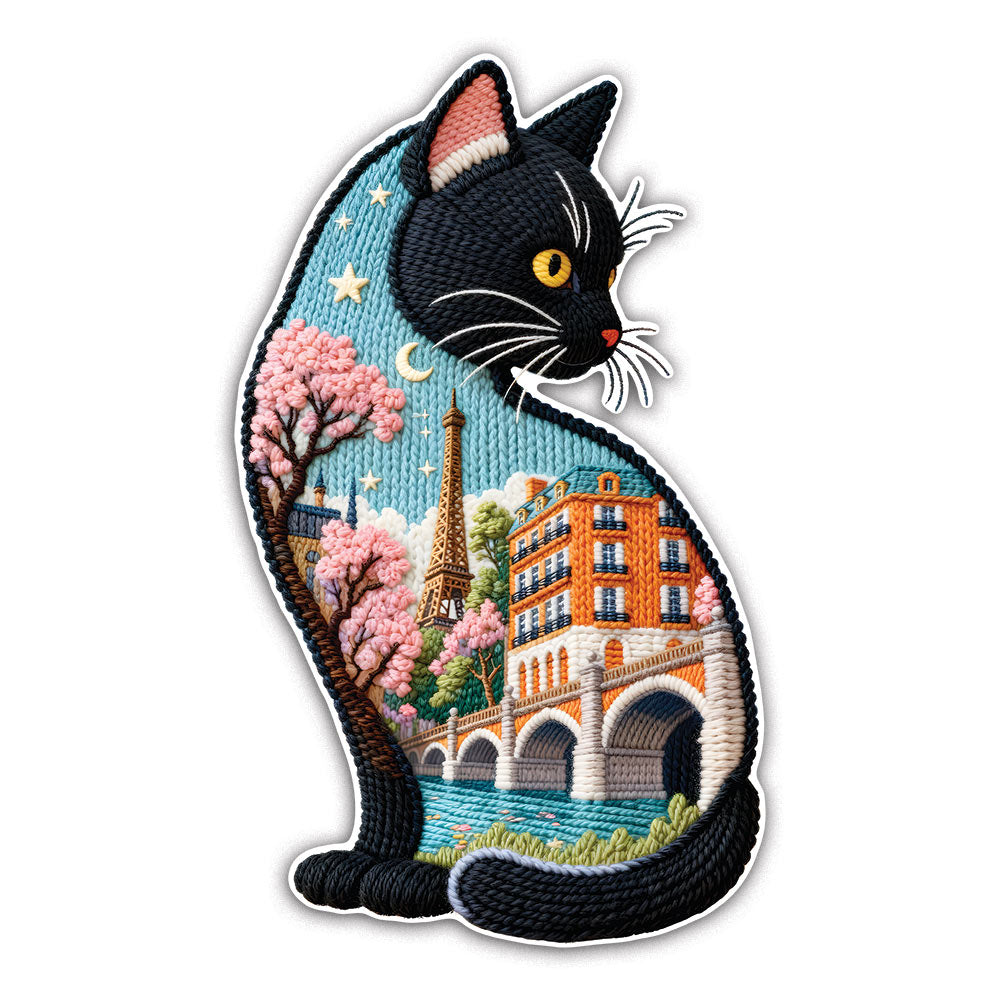 Paris Cat - Jigsaw Puzzle