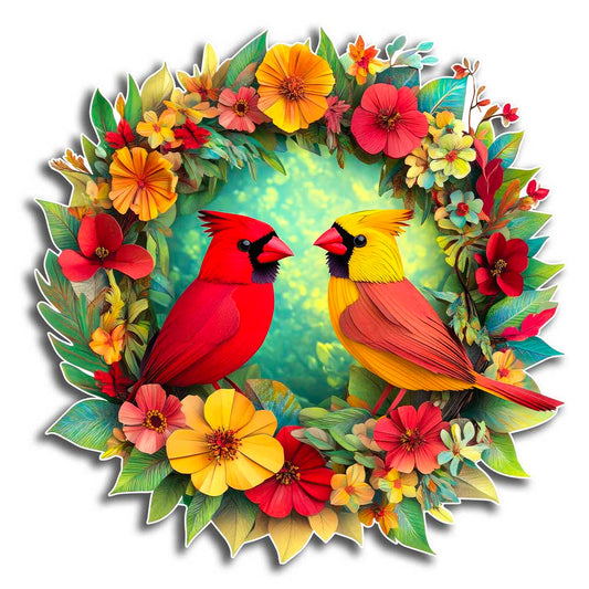 Cardinal - Wooden Jigsaw Puzzle