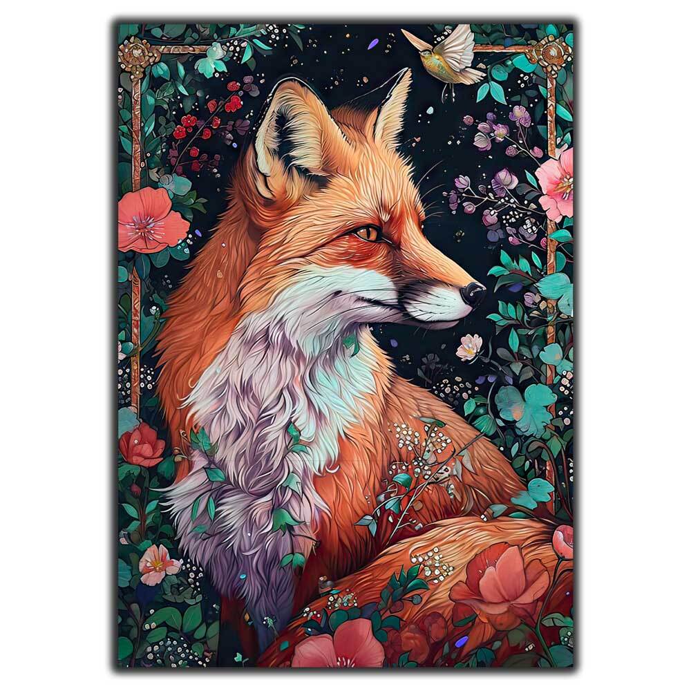 Ezo Red Fox - Wooden Jigsaw Puzzle