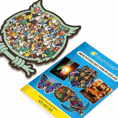 Forest Life - Wooden Jigsaw Puzzle