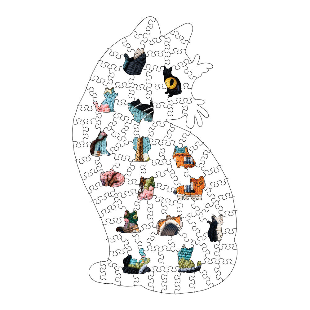 Paris Cat - Jigsaw Puzzle