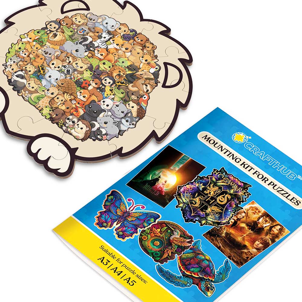 Jungle Life - Wooden Jigsaw Puzzle