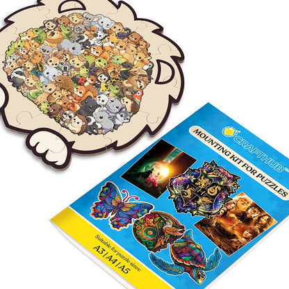 Jungle Life - Wooden Jigsaw Puzzle