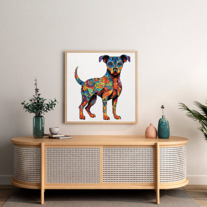 15.7"x15.7" / 40cm x 40cm Pinscher Dog - Diamond Painting Kit