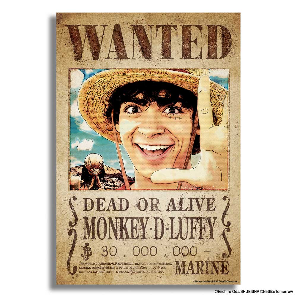 Animal Jigsaw Puzzle > Wooden Jigsaw Puzzle > Jigsaw Puzzle Wanted: Monkey D. Luffy - Wooden Jigsaw Puzzle