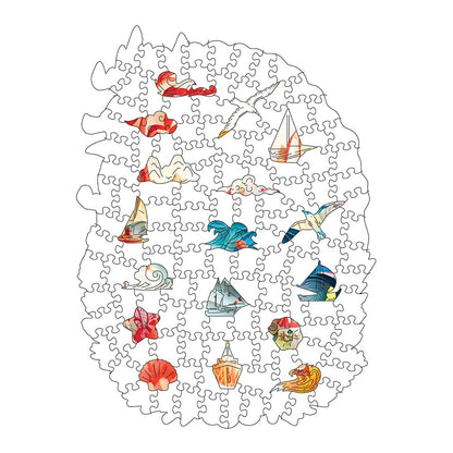 🔥Last Day - Coastal Dream - Wooden Jigsaw Puzzle