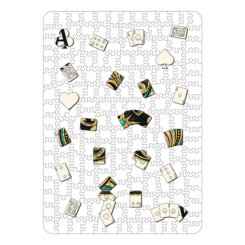 Ace Club - Wooden Jigsaw Puzzle