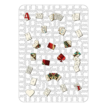 Ace Diamond - Wooden Jigsaw Puzzle