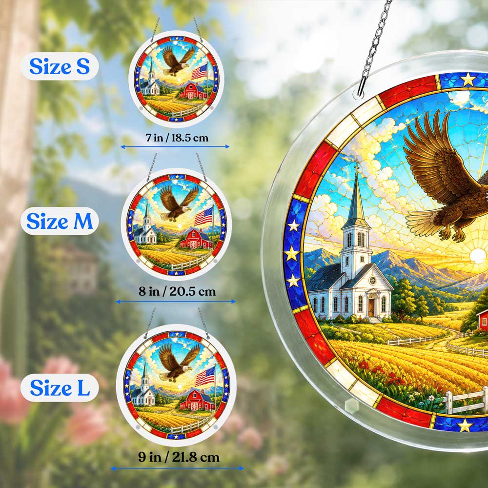Acrylic Jigsaw Puzzle Acrylic Jigsaw Puzzle Suncatcher - Heartland Glory