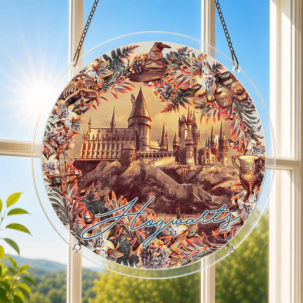 Acrylic Jigsaw Puzzle Acrylic Jigsaw Puzzle Suncatcher - Hogwarts Legacy