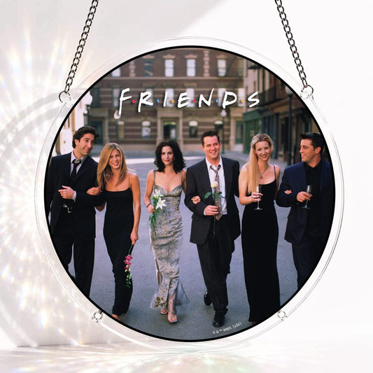 Acrylic Jigsaw Puzzle S - (7 inch) Acrylic Jigsaw Puzzle Suncatcher - Friends