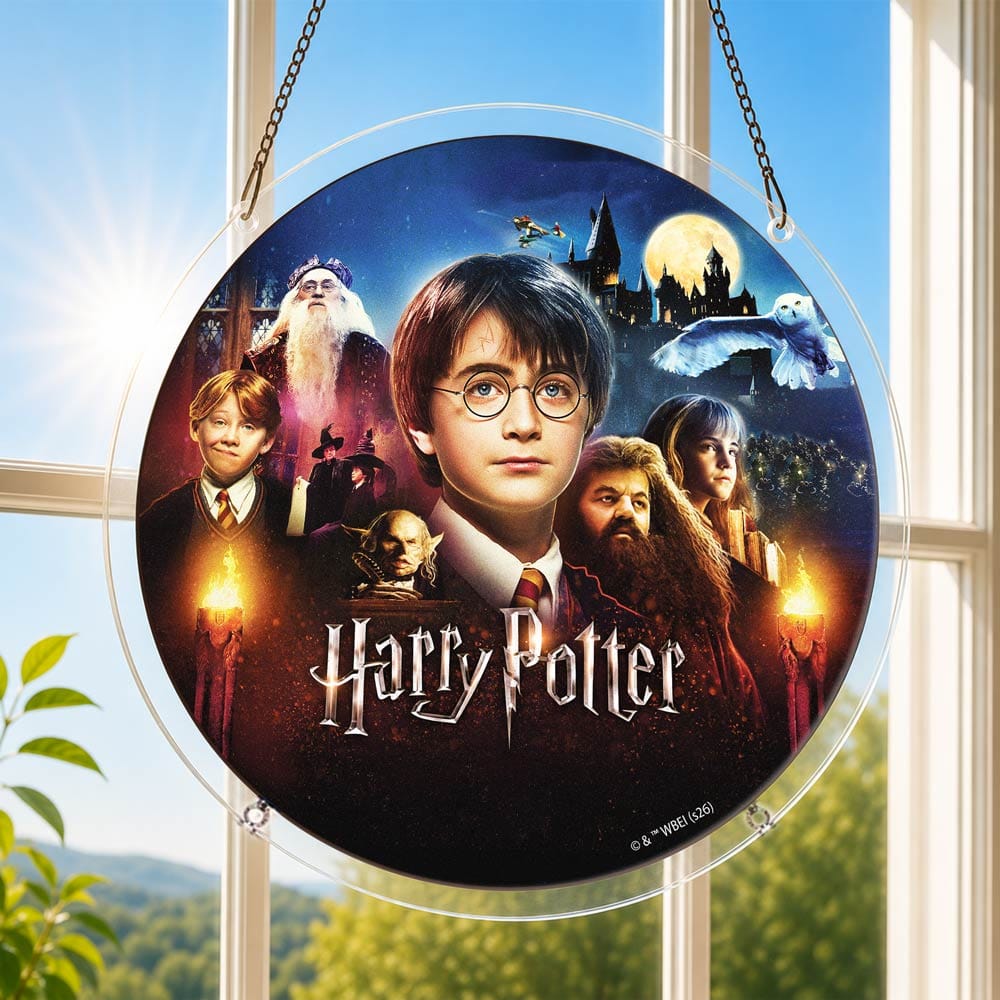 Acrylic Jigsaw Puzzle Acrylic Jigsaw Puzzle Suncatcher - Wizarding Heroes