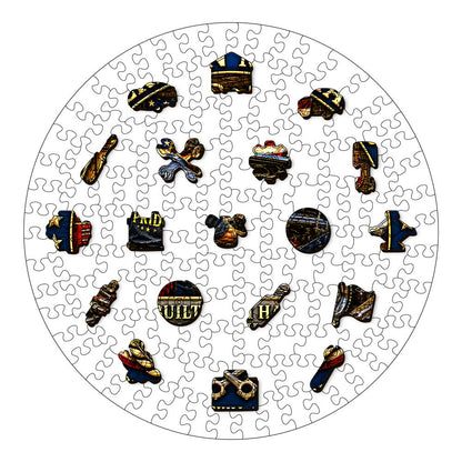 Animal Jigsaw Puzzle > Wooden Jigsaw Puzzle > Jigsaw Puzzle American Mechanic - Wooden Jigsaw Puzzle