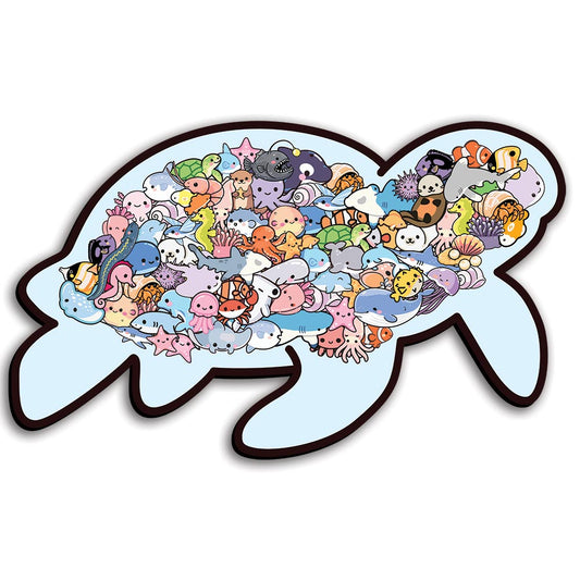 Sea Life - Wooden Jigsaw Puzzle