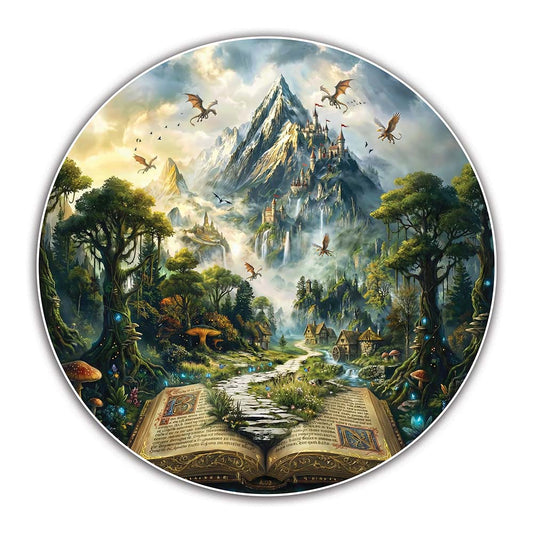 Enchanted Realm - Wooden Jigsaw Puzzle