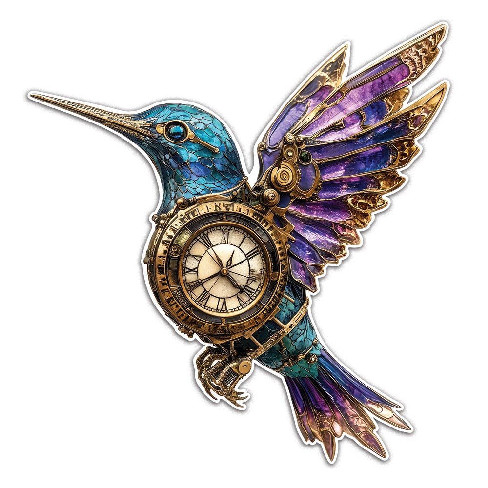 Mechanical Hummingbird - Wooden Jigsaw Puzzle