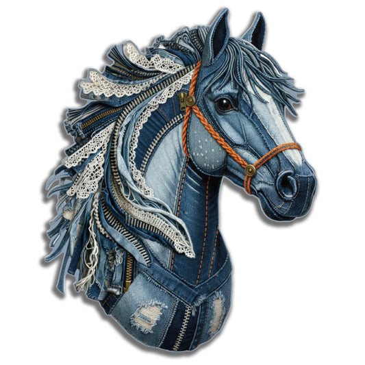 Jeans Horse - Wooden Jigsaw Puzzle