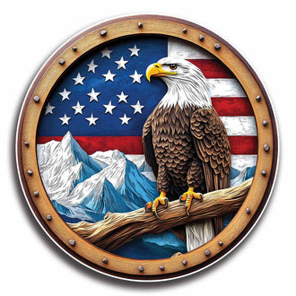 American Eagle - Wooden Jigsaw Puzzle