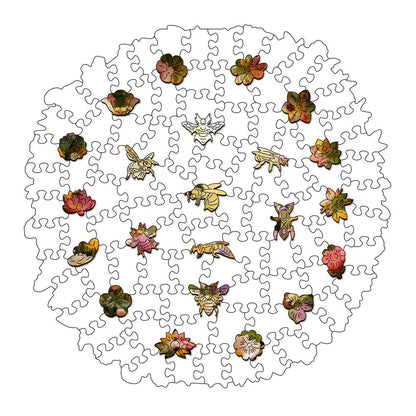 Honey Bee - Wooden Jigsaw Puzzle