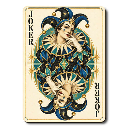 Black Joker - Wooden Jigsaw Puzzle