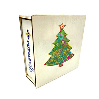 Christmas Tree - Wooden Jigsaw Puzzle