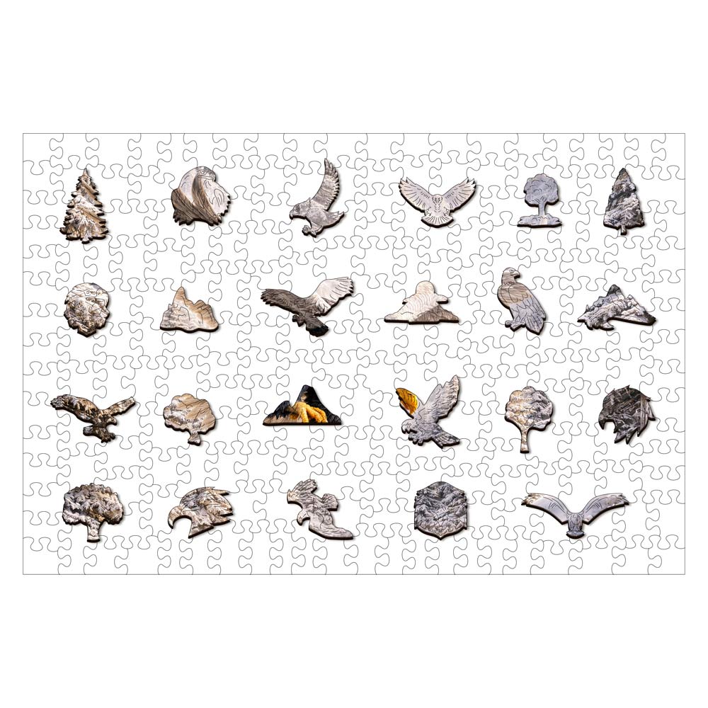 Eagle Majesty - Wooden Jigsaw Puzzle