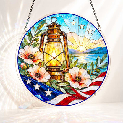 Acrylic Jigsaw Puzzle Suncatcher - Eternal Lantern