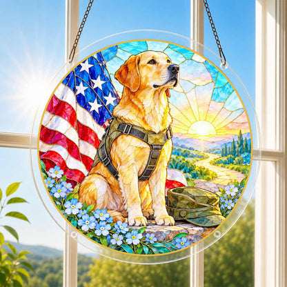 Acrylic Jigsaw Puzzle Suncatcher - Faithful Partner