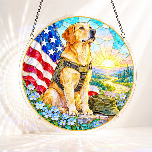 Acrylic Jigsaw Puzzle Suncatcher - Faithful Partner