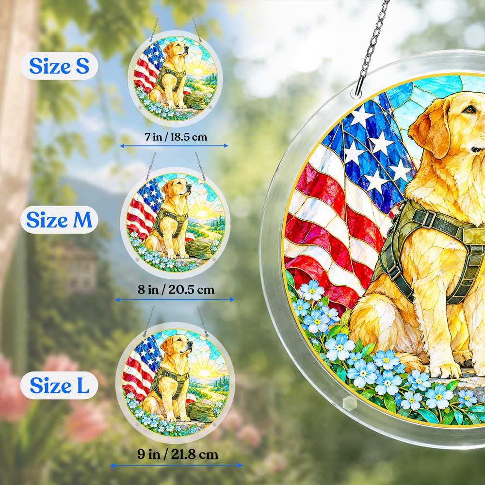 Acrylic Jigsaw Puzzle Suncatcher - Faithful Partner