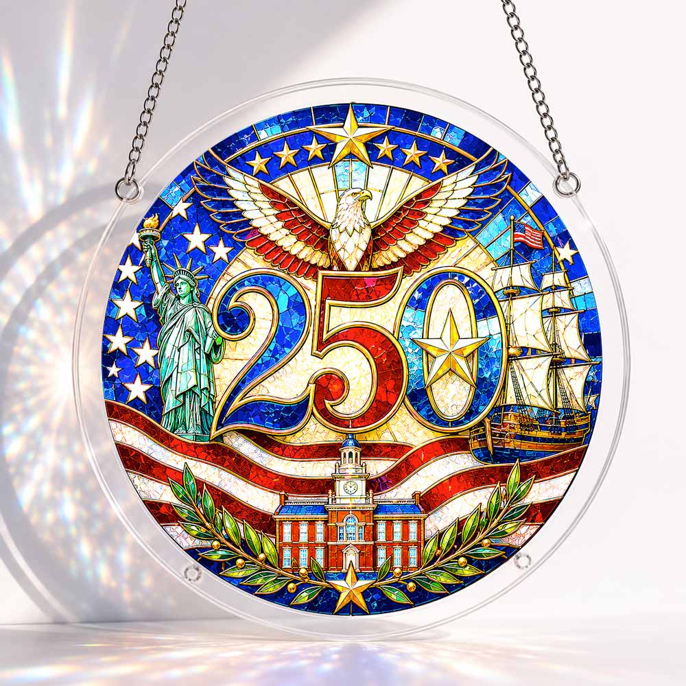 🔥Limited Edition🔥 Acrylic Jigsaw Puzzle Suncatcher - Freedom Celebration