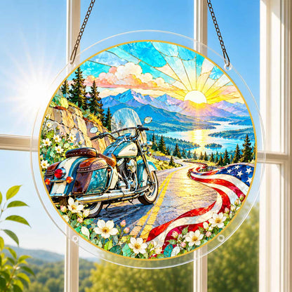 Acrylic Jigsaw Puzzle Suncatcher - Freedom Road