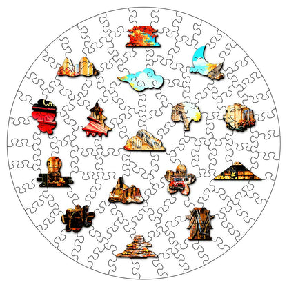 French Love - Wooden Jigsaw Puzzle