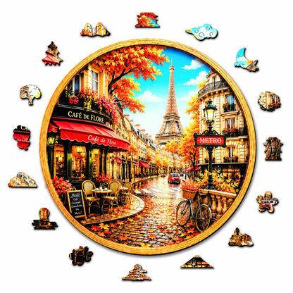 French Love - Wooden Jigsaw Puzzle