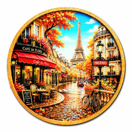 French Love - Wooden Jigsaw Puzzle